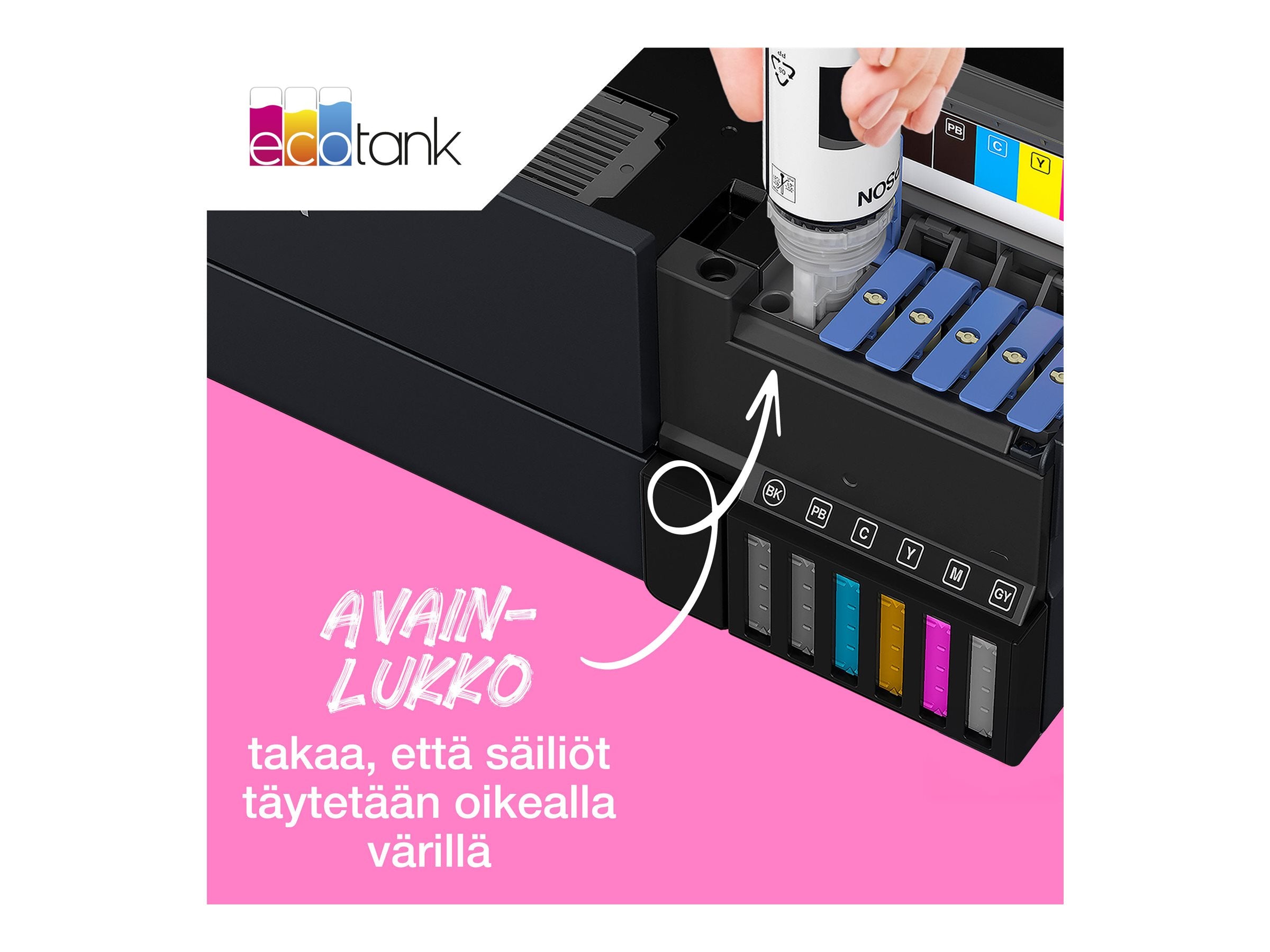 EPSON 4LB 114 EcoTank Pigment Black ink bottle