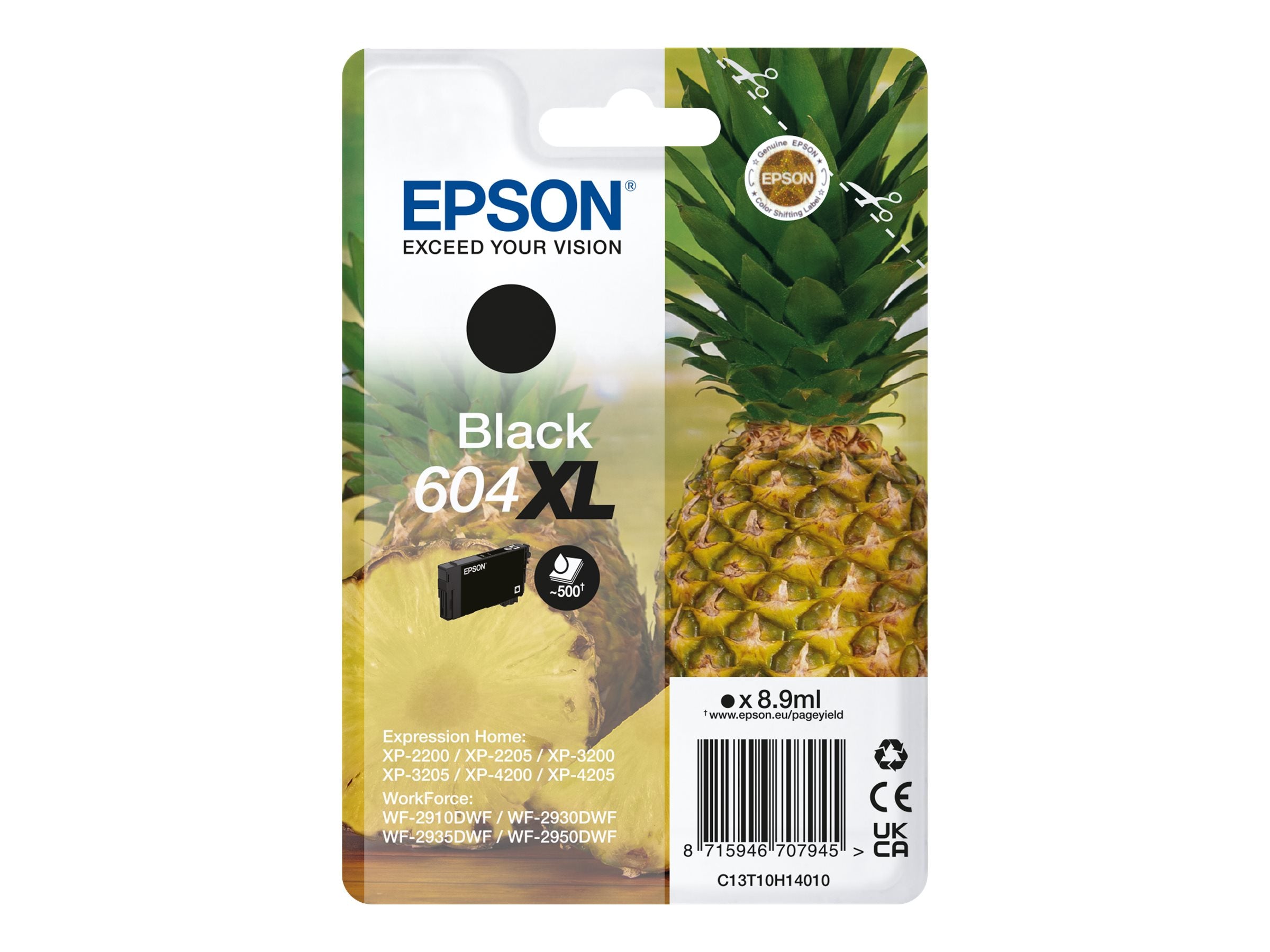 EPSON 4LB Singlepack Black 604XL Ink