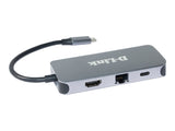D-LINK 6in1 USB-C Mini Docking Station