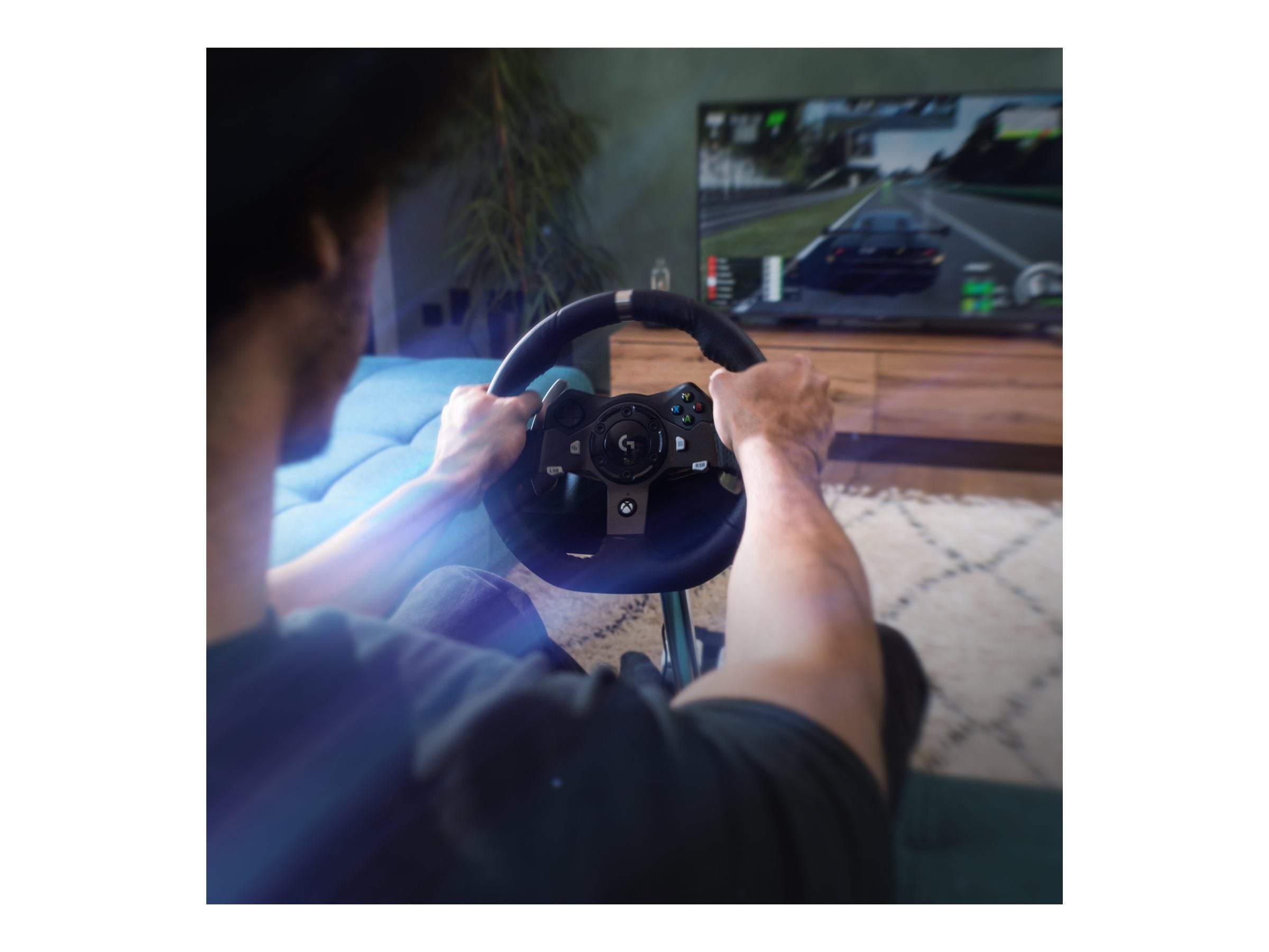 LOGITECH G920 Driving Force Racing Wheel - USB - EMEA - UK