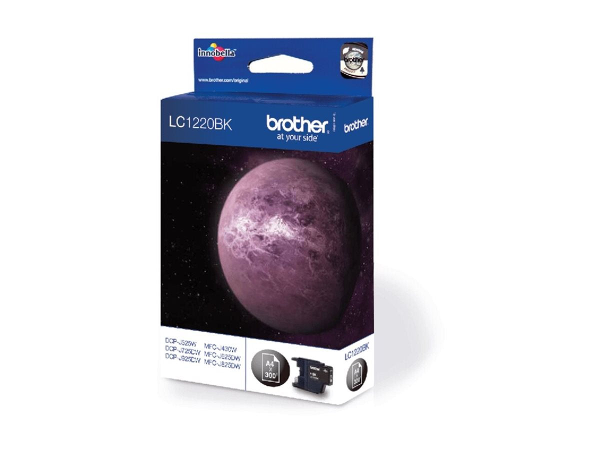 BROTHER LC-1220 cartouche d encre noir capacité standard 300 pages pack de 1