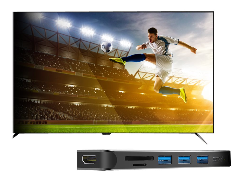 SILICON POWER Boost SU20 Docking station 7in1 USB USB-C HDMI SD card