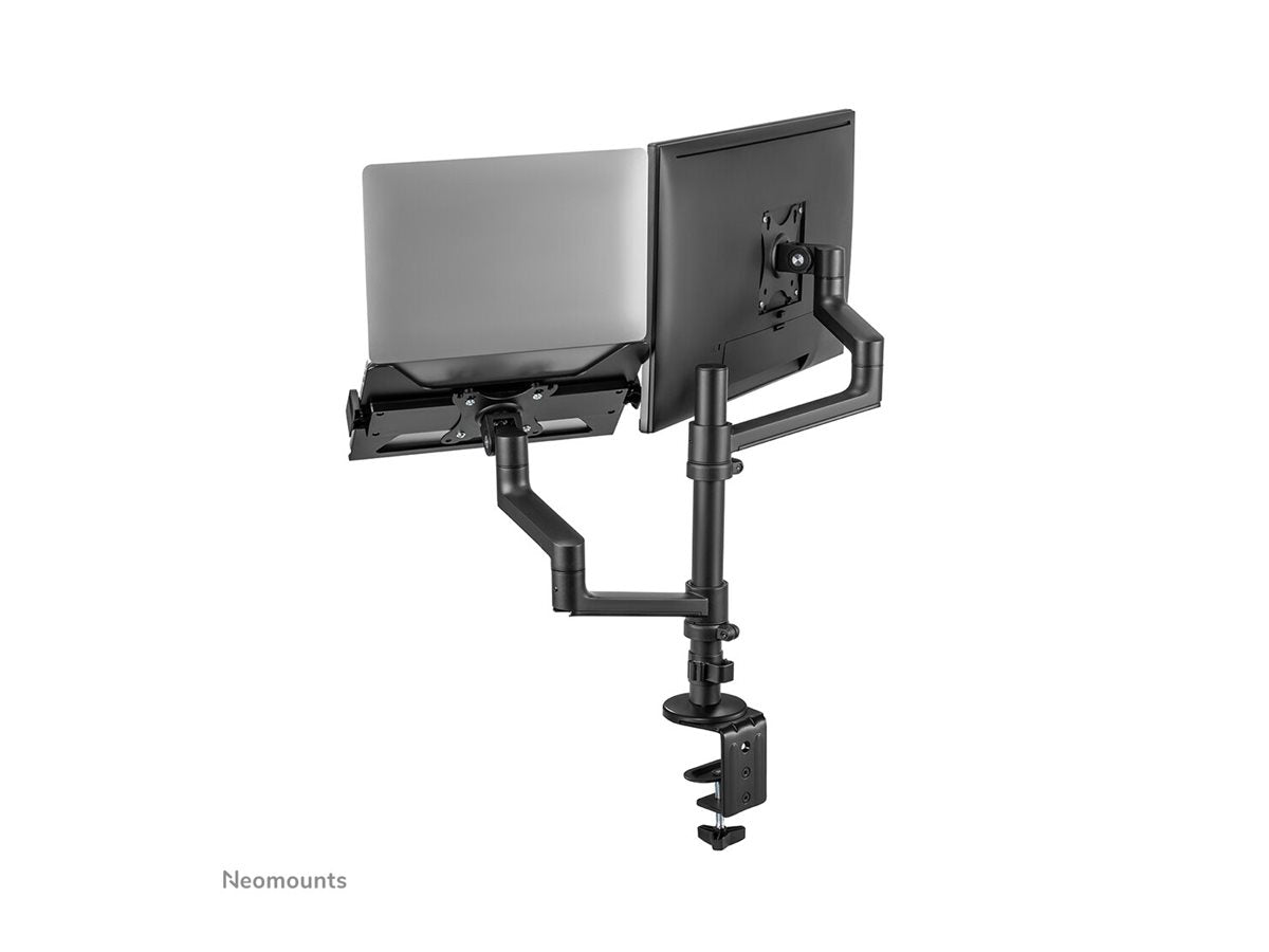 NEOMOUNTS DS20-425BL2 Support décran à fixer avec support pour ordinateur portable 17-27p - économie despace