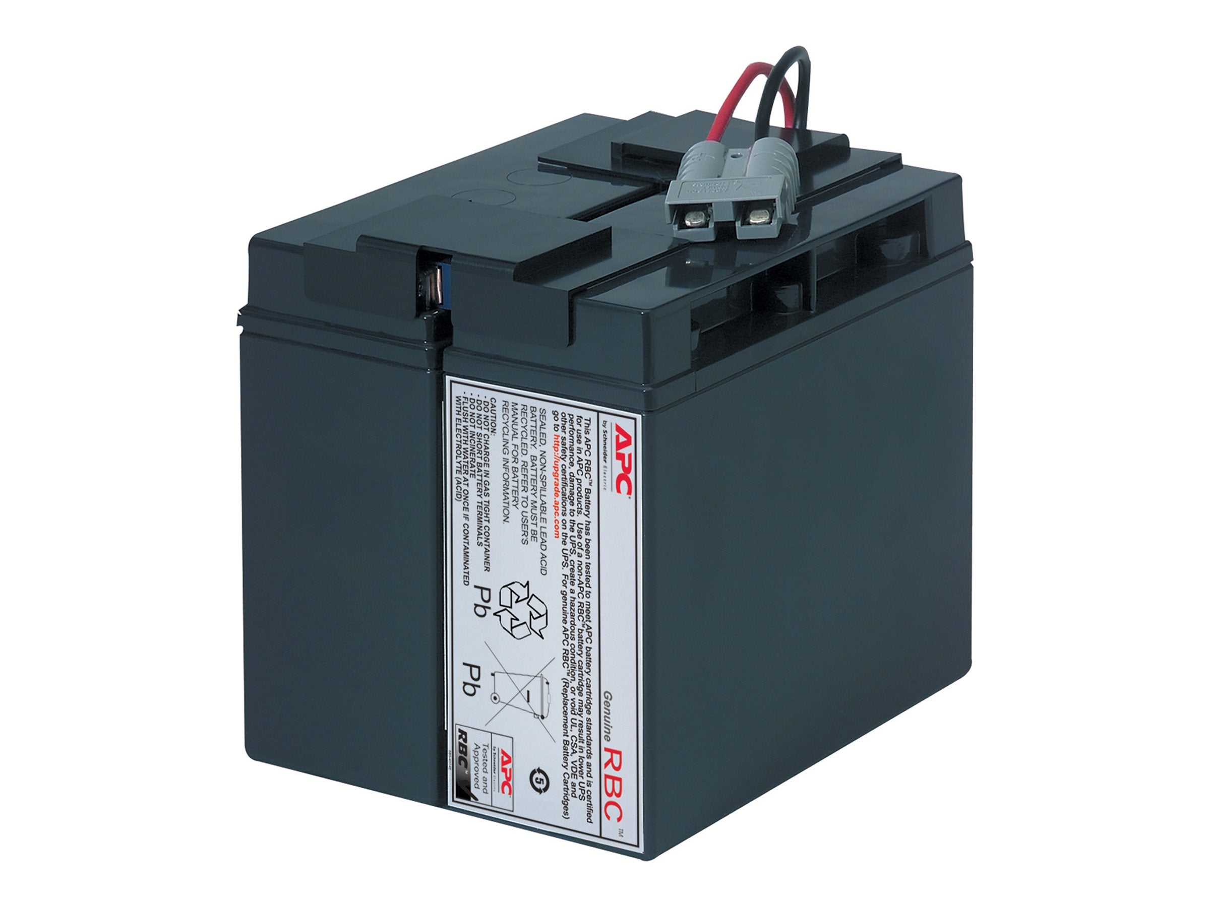 APC Replacement Battery Cartridge 7 UPS battery 1 x battery lead acid Black