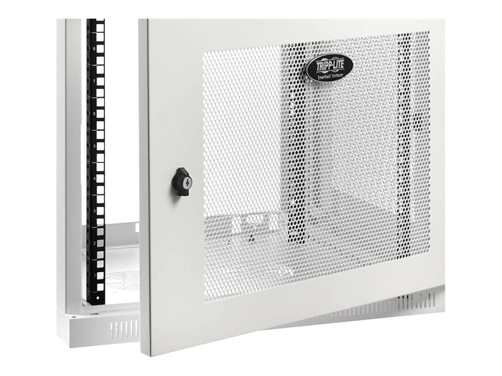 EATON TRIPPLITE Wallmount Rack Enclosure Cabinet 9U Switch Depth Deep White Rack enclosure cabinet wall mountable white 9U