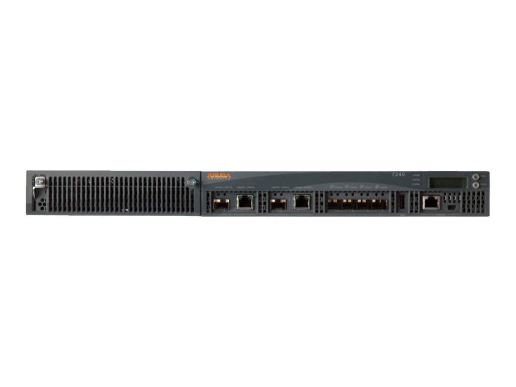 HPE Aruba 7210-K12-256-RW 7210 K-12 (RW) Mobility Controller w/256 AP License Bundle