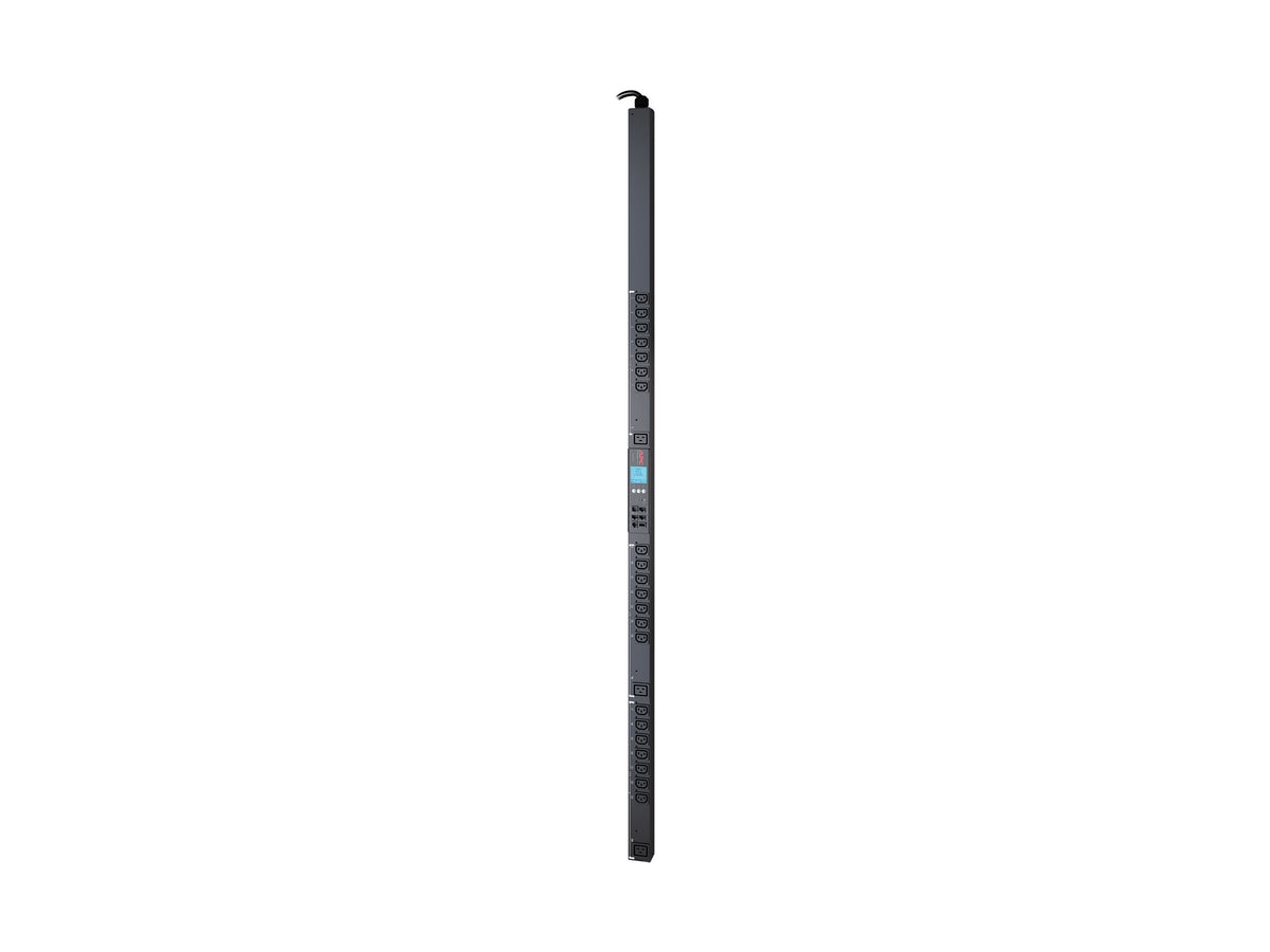 APC Metered-by-Outlet with Switching Rack PDU ZeroU 2G Rack AC 400V 11 kW 3-phase Ethernet 10/100 oc 24 0U 1.8m cord BK