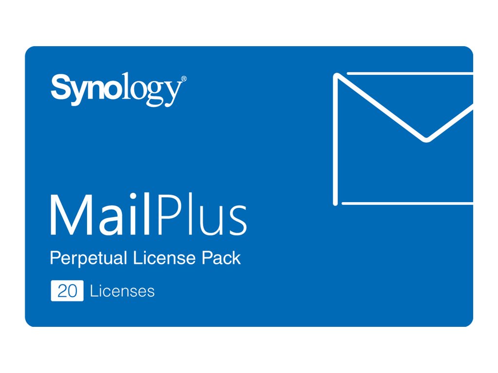 SYNOLOGY MailPlus License Pack for 20 email accounts