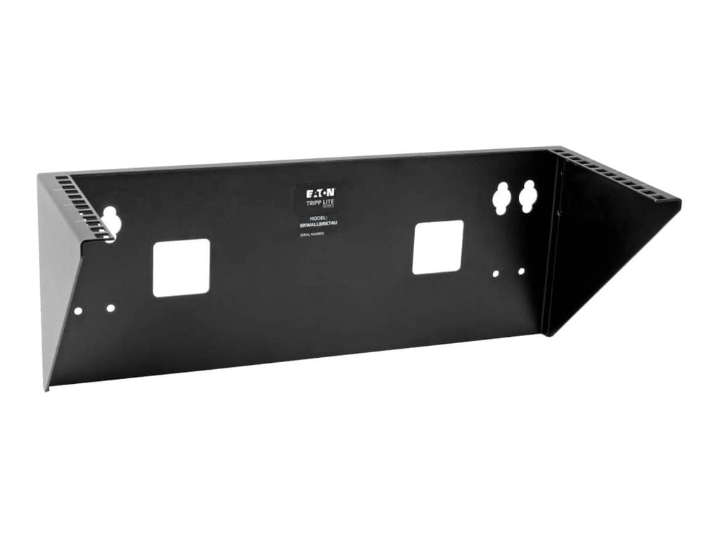 EATON TRIPPLITE Wallmount Rack 4U Vertical Rack Bracket 175lb Capacity Mounting bracket wall mountable Black 4U 19