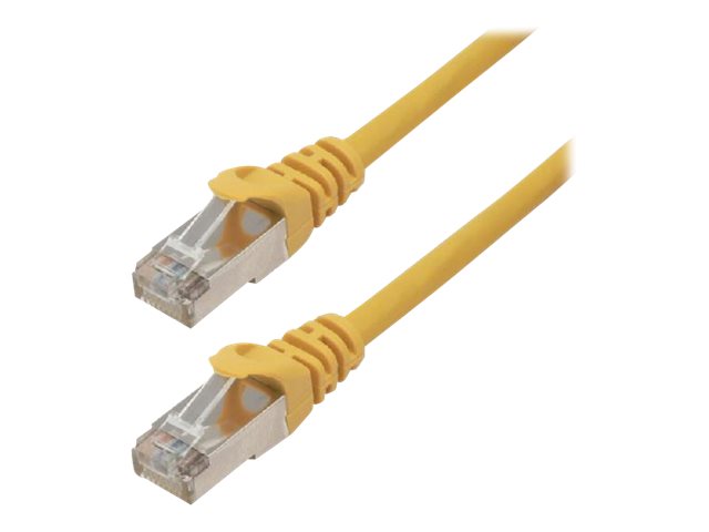 MCL CAT 6A S/FTP LSZH Patch cable - 3m Yellow