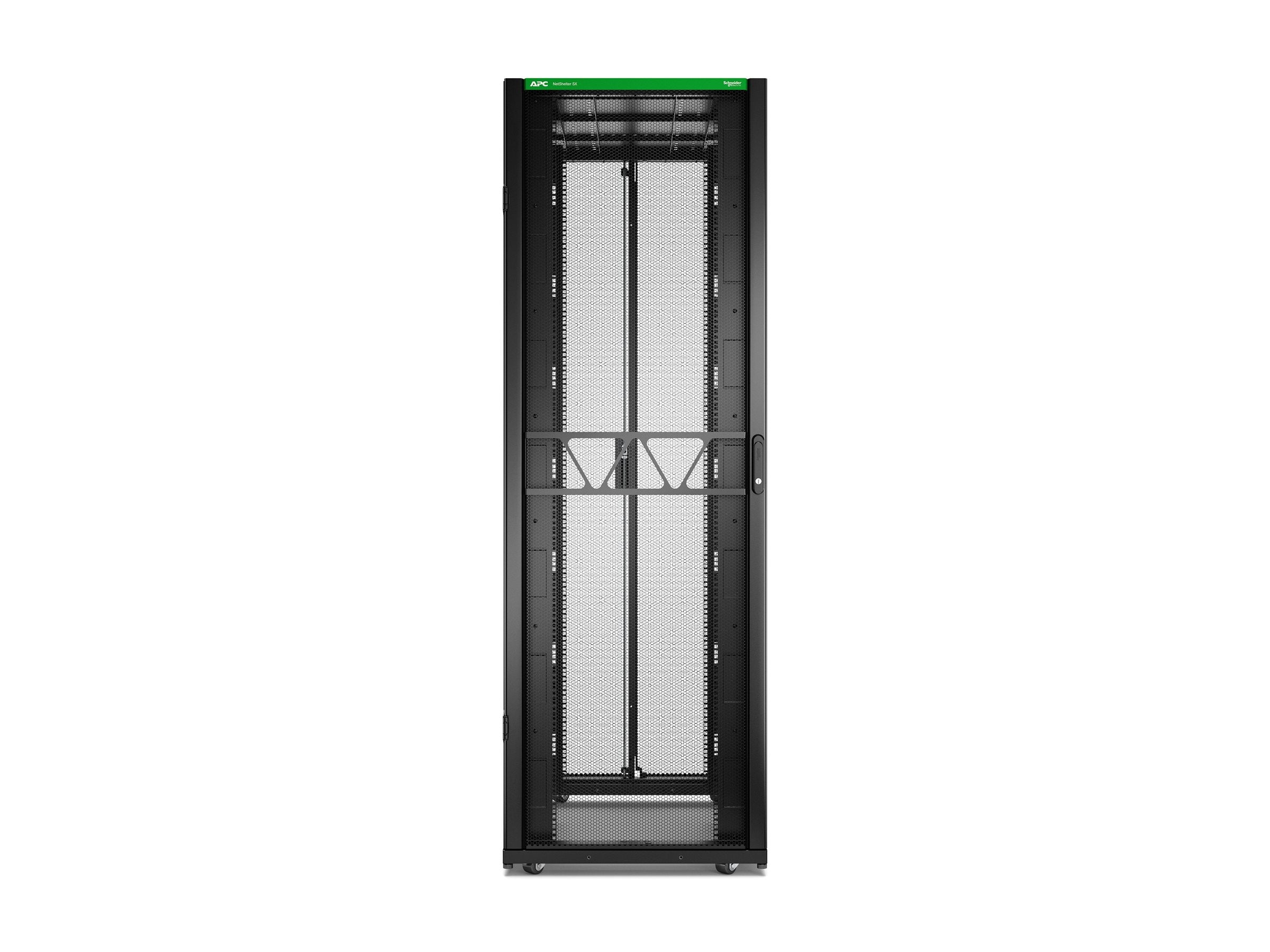 APC NetShelter SX Gen 2 Rack cabinet 2258H x 750W x 1200D mm with Sides floor-standing Black 48U 19 TAA Compliant