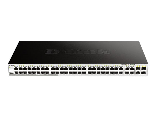 D-LINK 48-Port Layer2 Smart Managed Gigabit Switch dlink green 3.0 44x 10/100/1000Mbit/s TP RJ-45 Port4x Combo 10/100/1000Mbit/s