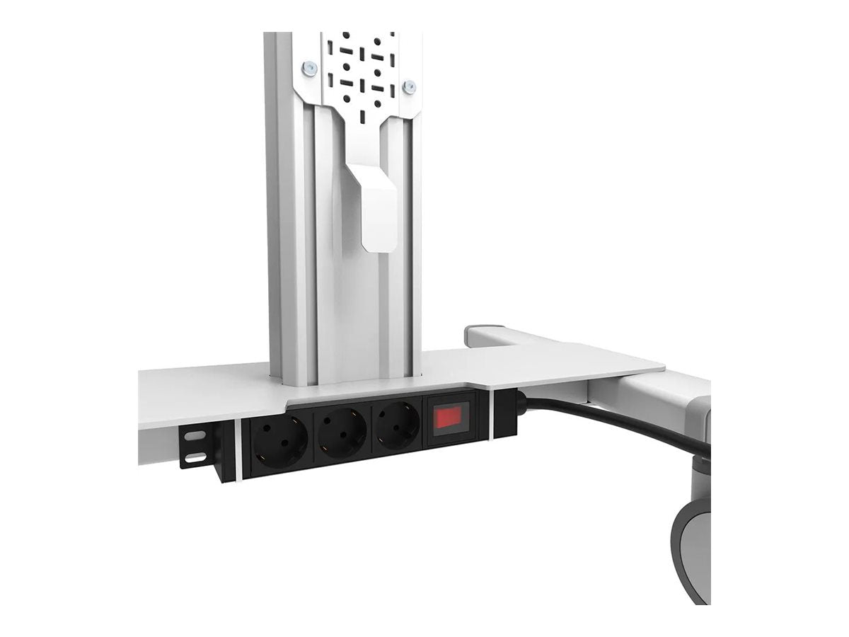 NEOMOUNTS FL50S-825WH1 Support au sol mobile pour écran 37-75p - TÌV