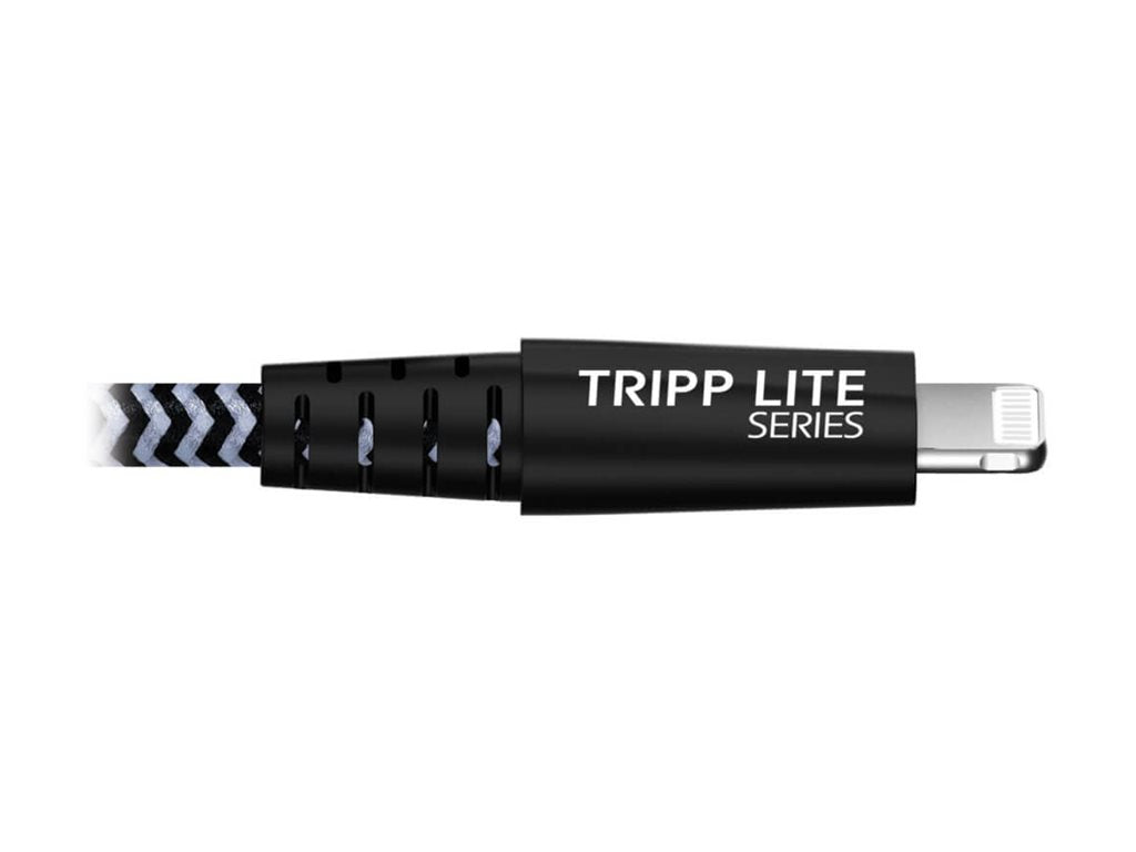 EATON TRIPPLITE Heavy-Duty USB-A to Lightning Sync/Charge Cable MFi Certified M/M USB 2.0 Lightning USBM to LightningM 90cm