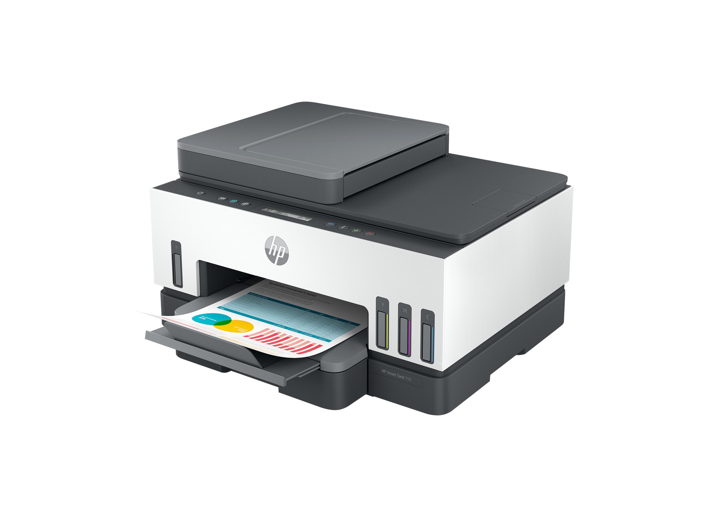 HP Smart Tank 7305 All-in-One MFP colour inkjet refillable A4 13ppm Copy 15ppm Print 250sheets USB LAN Wi-Fi Bluetooth