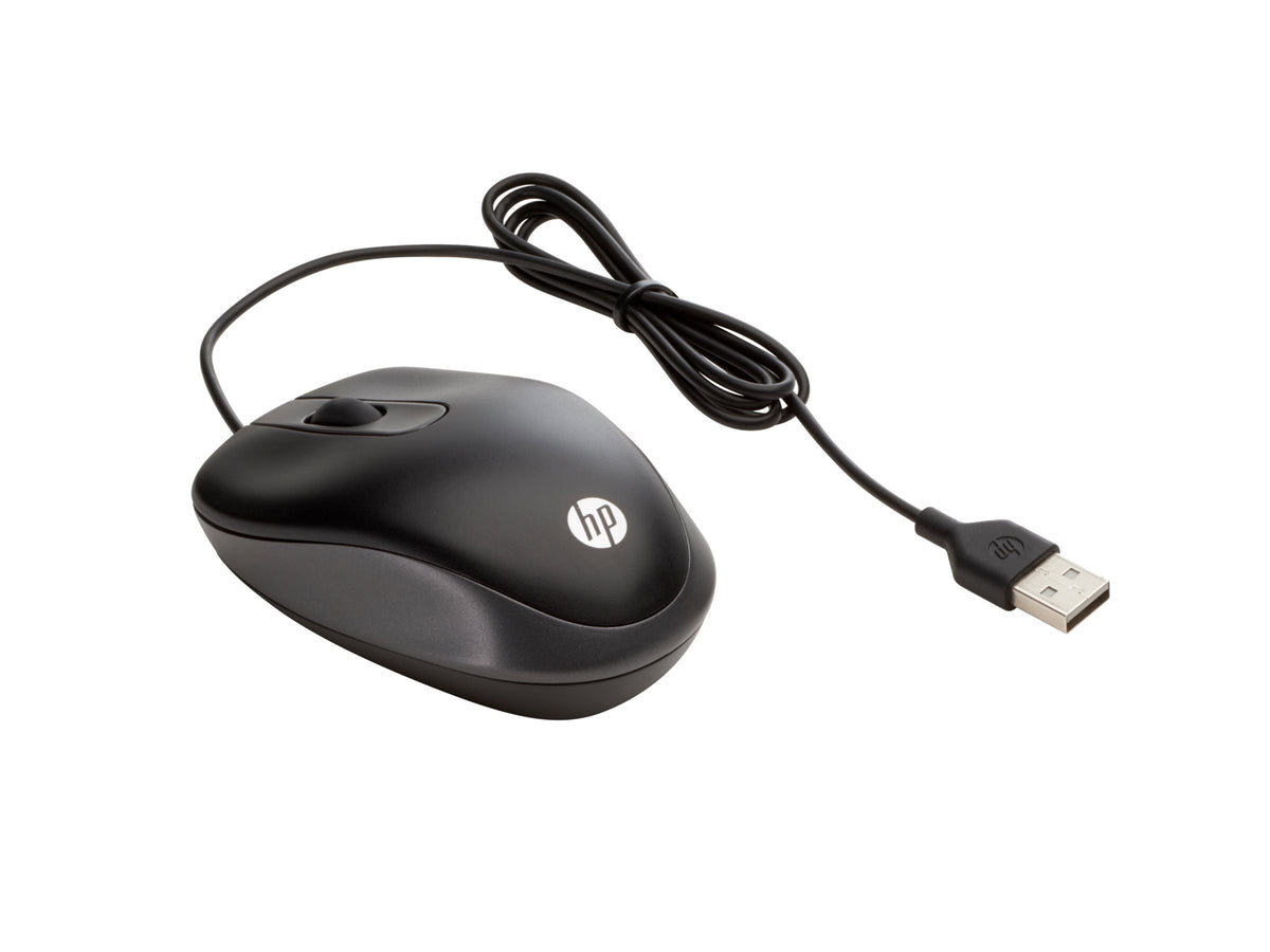 HP USB Travel Mouse Souris filaire