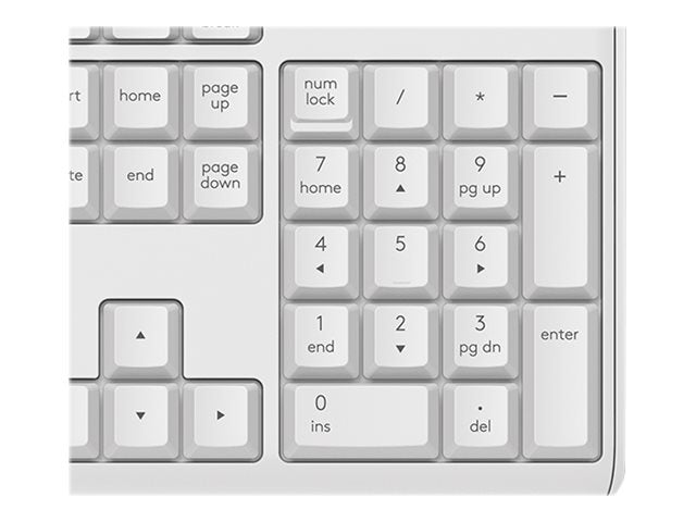 LOGITECH MK295 Silent Wireless Combo - OFF WHITE - FRA - CENTRAL