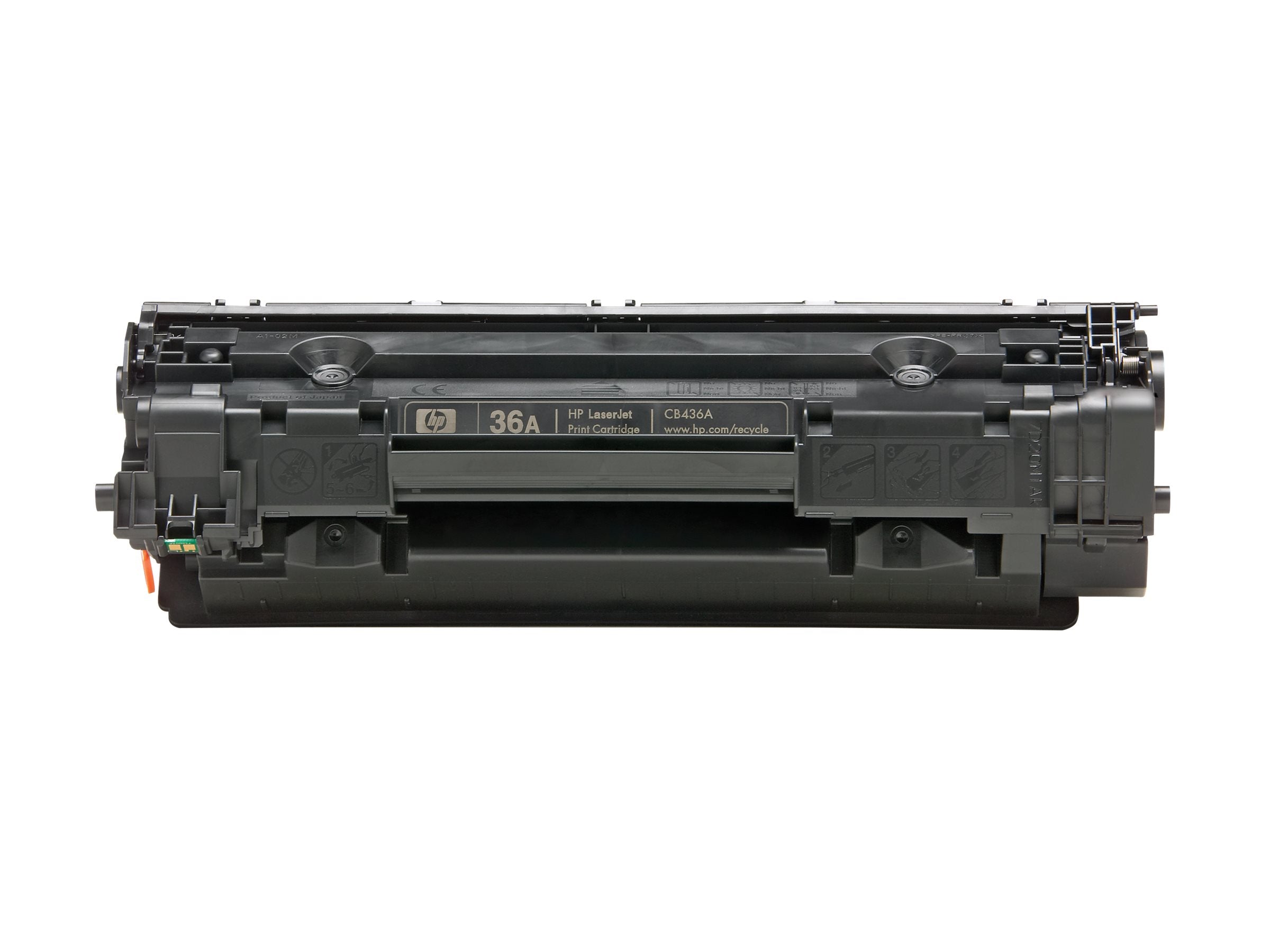 HP 36A original LaserJet Toner cartridge CB436A black standard capacity 2.000 pages 1-pack