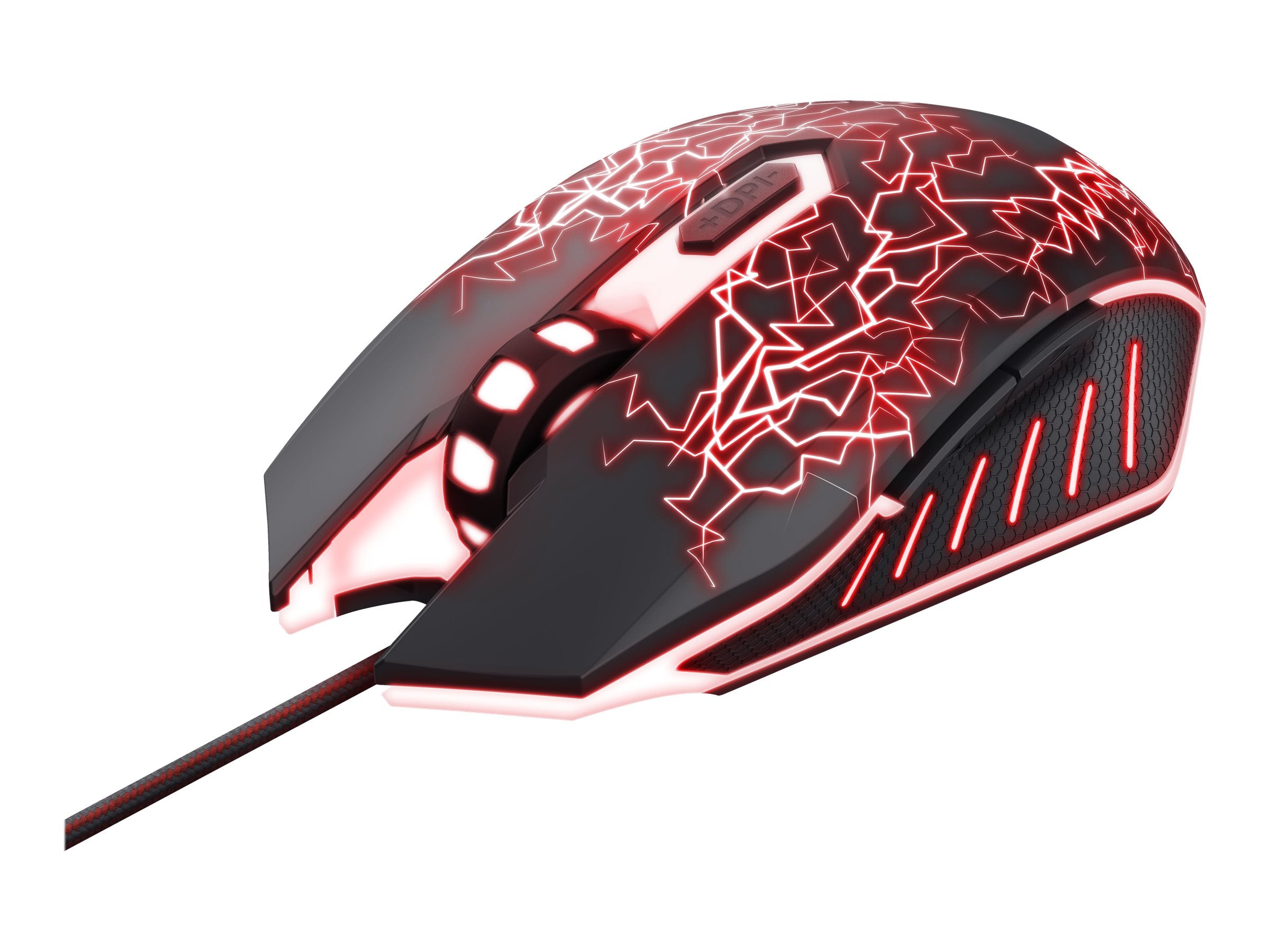 TRUST Souris gaming filaire IZZA rétroéclairée - Noire