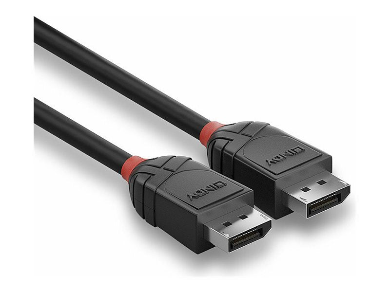 LINDY 2m DisplayPort 1.2 Cable Black Line