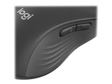 LOGITECH Signature M650 L LEFT Mouse large size left-handed optical 5 buttons wireless Bluetooth 2.4 GHz GRAPHITE