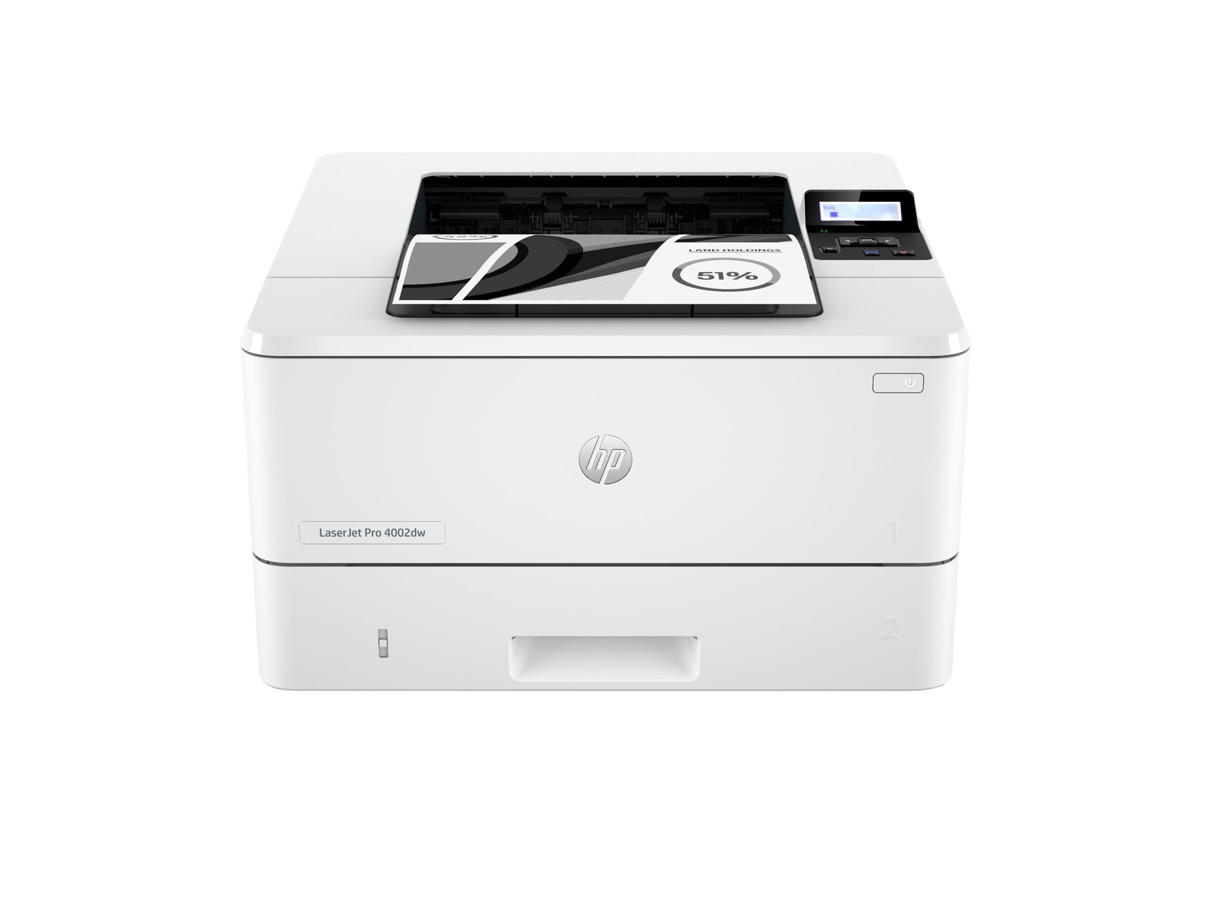 HP LaserJet Pro 4002dw Printer Mono Duplex laser A4 4800x600dpi 40ppm 350sheets USB LAN Bluetooth Wi-Fi