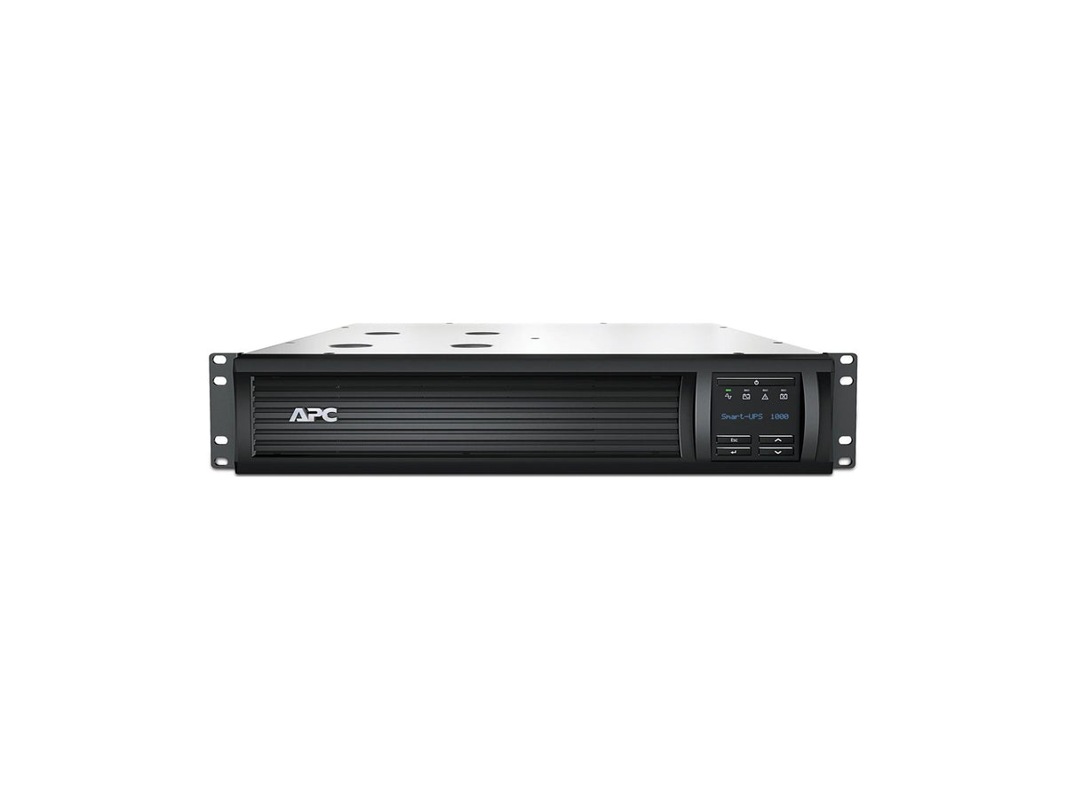 APC Smart-UPS 1000VA LCD RM UPS Rack AC 220/230/240V 700Watt 1000VA Ethernet 10/100 RS-232 USB oc 4 2U BK with APC SmartConnect