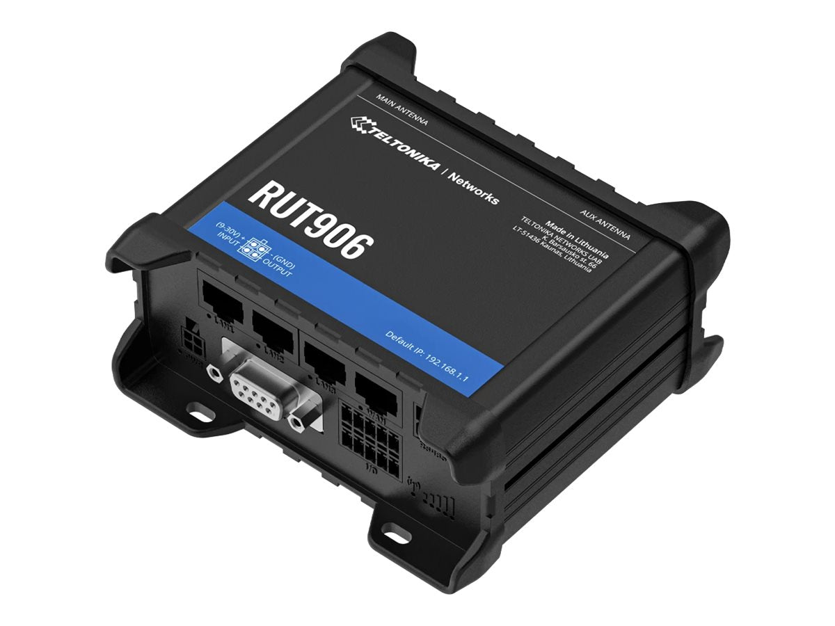 TELTONIKA NETWORKS RUT906 4G/LTE/3G/2G WiFi router