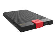 SILICON POWER External HDD Diamond D30 1To USB 3.0 ultra-slim IPX4 Black