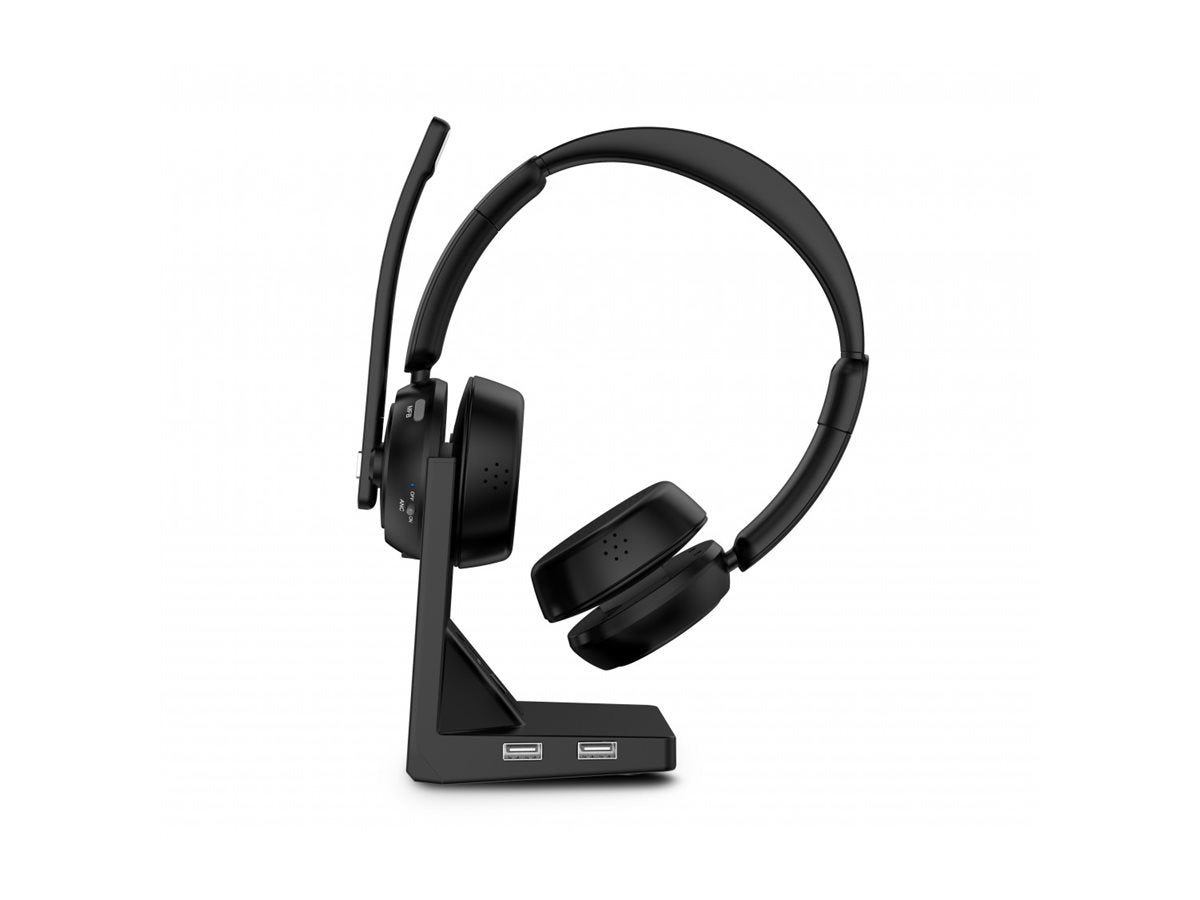 URBAN FACTORY MOVEE Max Bluetooth 5.2 Heasdet With Anc / Enc And Charging Stand