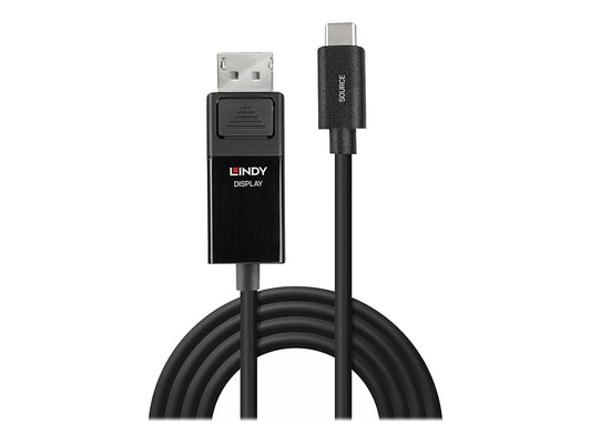 LINDY 1m USB Type C to DP 8K60 Adapter Cable