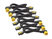 APC Power cable power IEC 60320 C13 to IEC 60320 C14 10 A 61cm 90 connector Black Worldwide
