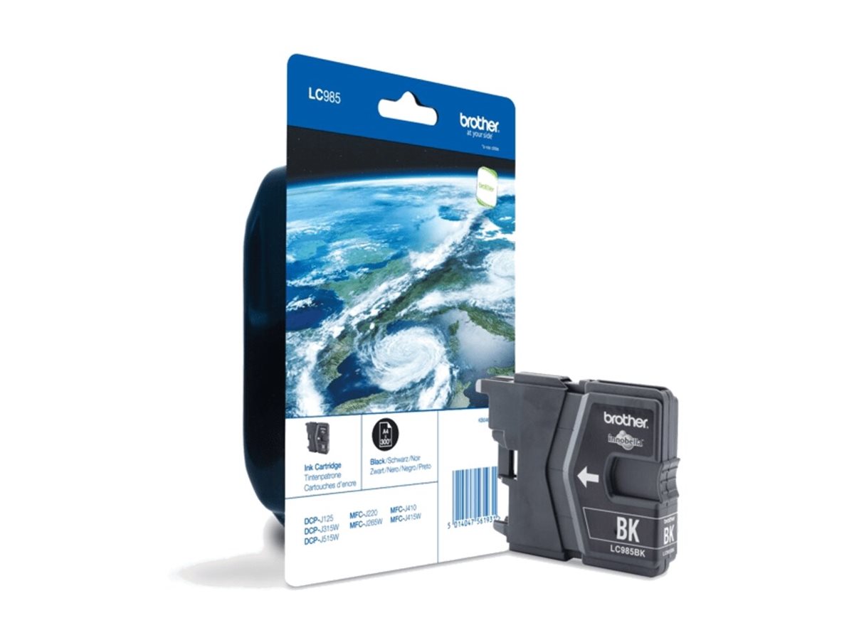 BROTHER LC-985 cartouche d encre noir capacité standard 300 pages pack de 1