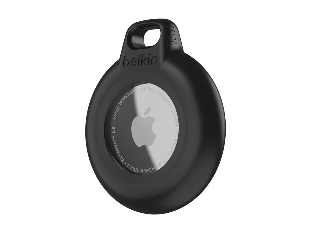 BELKIN Secure Holder - Airtag - Waterproof Keyring - 4 Pack Black