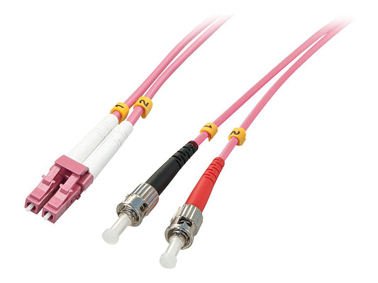 LINDY Optic Cable LC/ST OM4 5m 50/125 Multimode