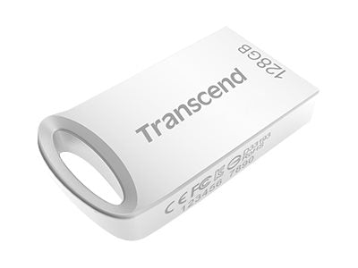 TRANSCEND 128Go ClÃ© USB USB 3.1- BoÃ®tier mÃ©tallique