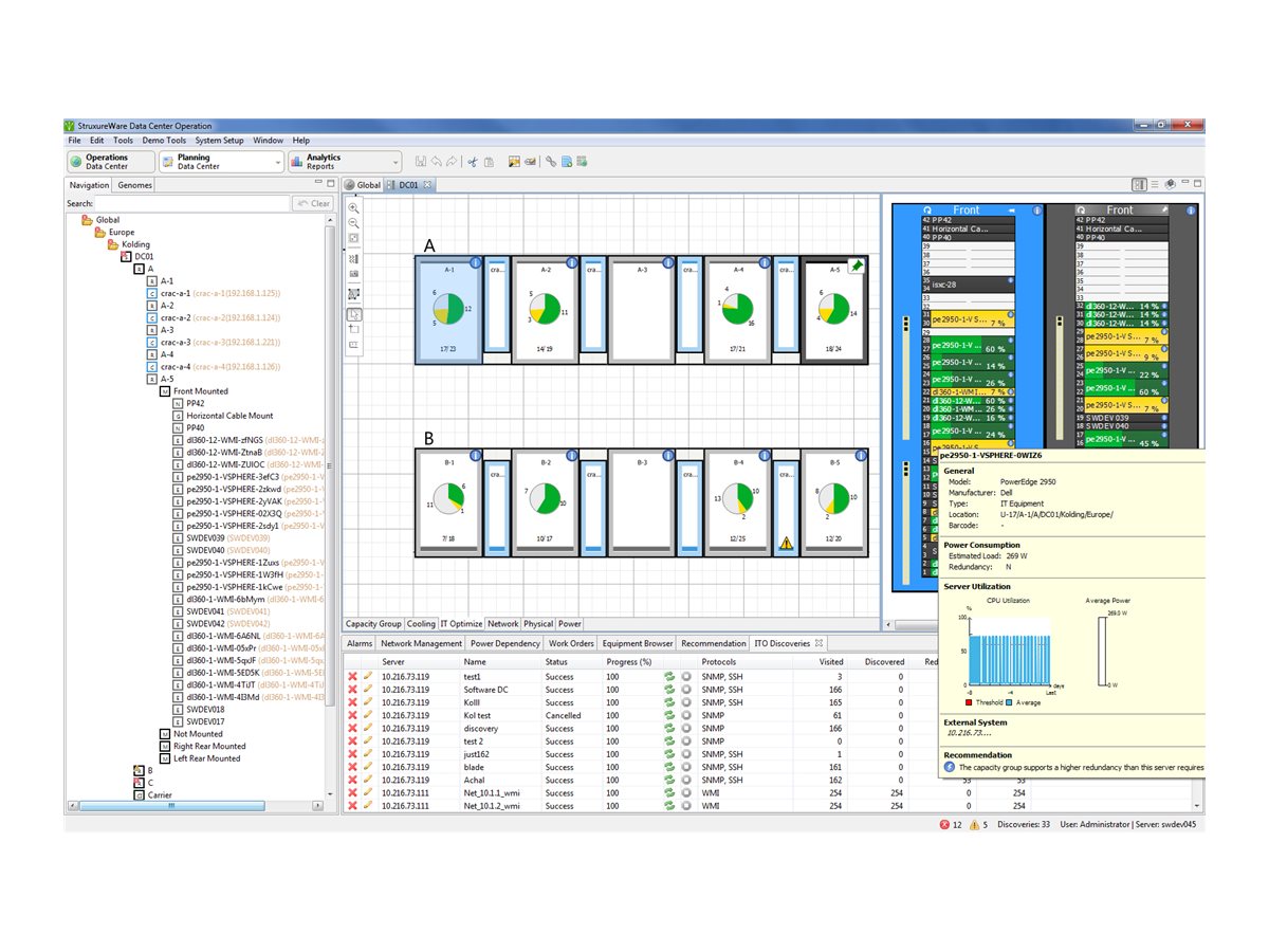 APC InfraStruXure Data Center Operation IT Optimize 10 Rack License