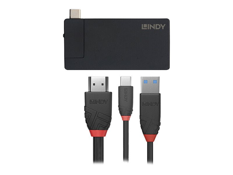LINDY DST-Micro USB-C Laptop Micro Docking Station