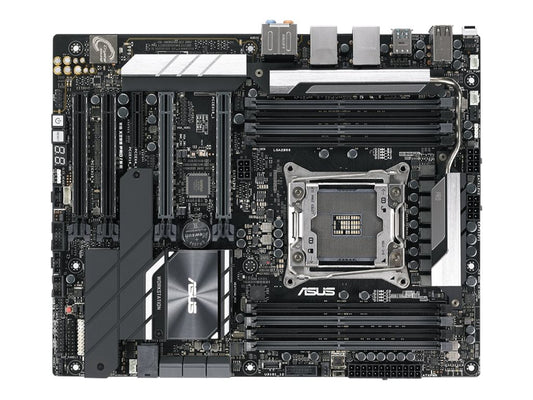 ASUS WS X299 PRO/SE LGA2066 DDR4 4133MHz dual M.2 M.2 heatsink U.2 USB 3.1 Gen 2 connectors 4xPCIe 3.0 x16 SATA 6Gb/s ATX MB