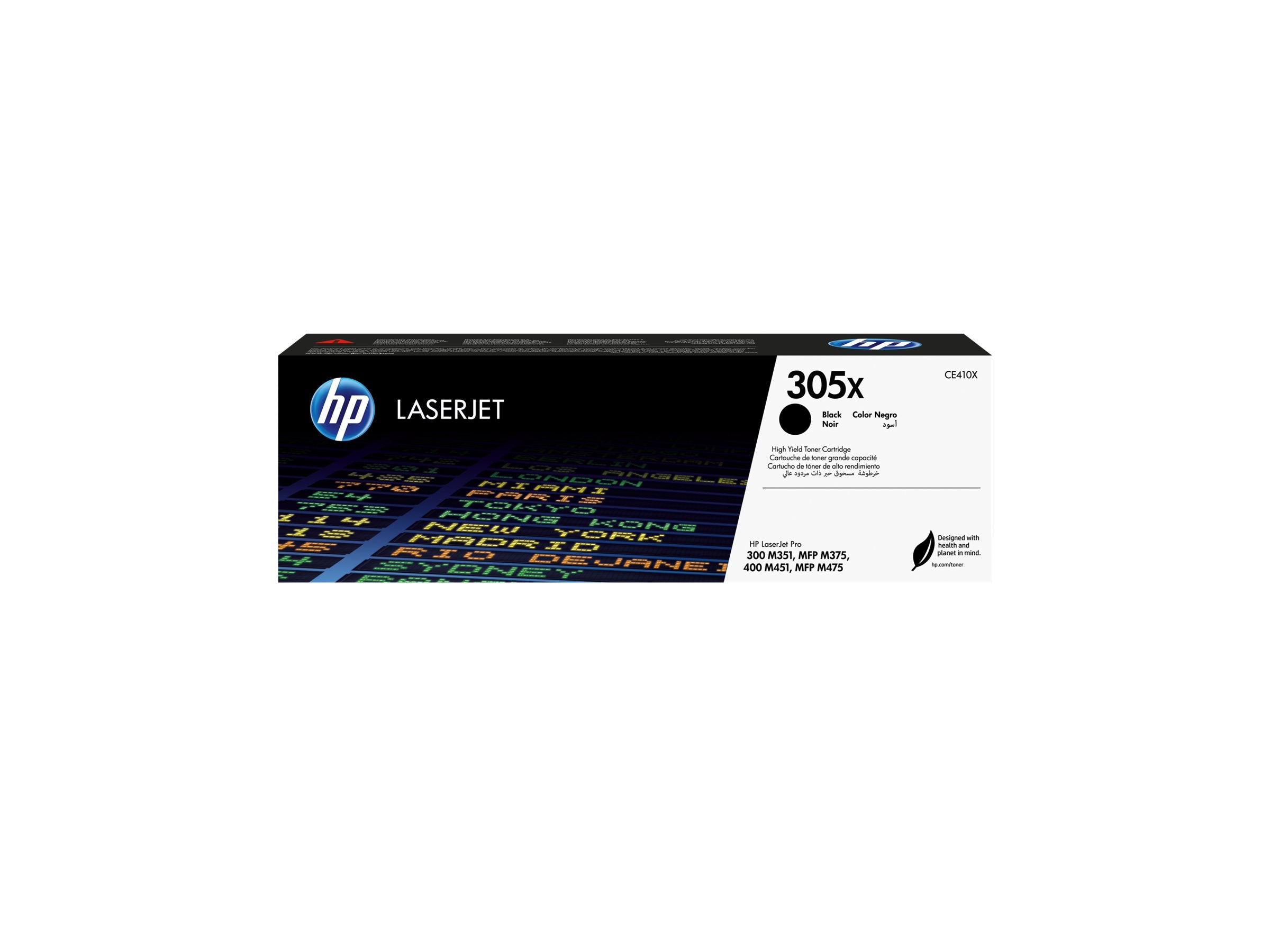 HP 305X original LaserJet original Toner cartridge CE410X black high capacity 4.000 pages 1-pack