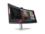 HP Écran de conférence incurvé WQHD HP Series 7 Pro 734pm avec webcam IA 5 Mpx HDR 34p WQHD 3440x1440 HDMI USB-C Disp