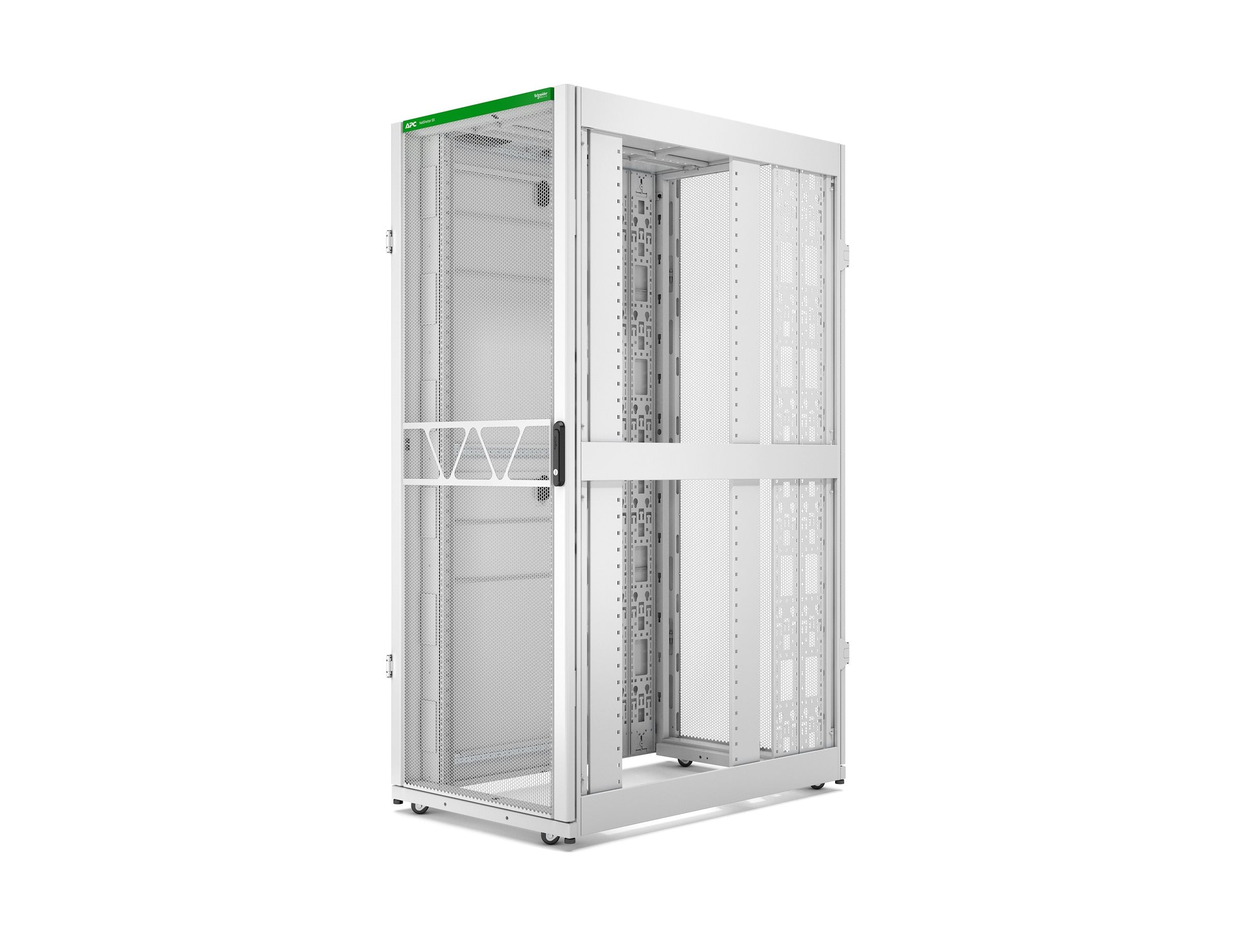 APC NetShelter SX Gen 2 Rack cabinet 1991H x 750W x 1200D mm with sides floor-standing white 42U 19 TAA Compliant