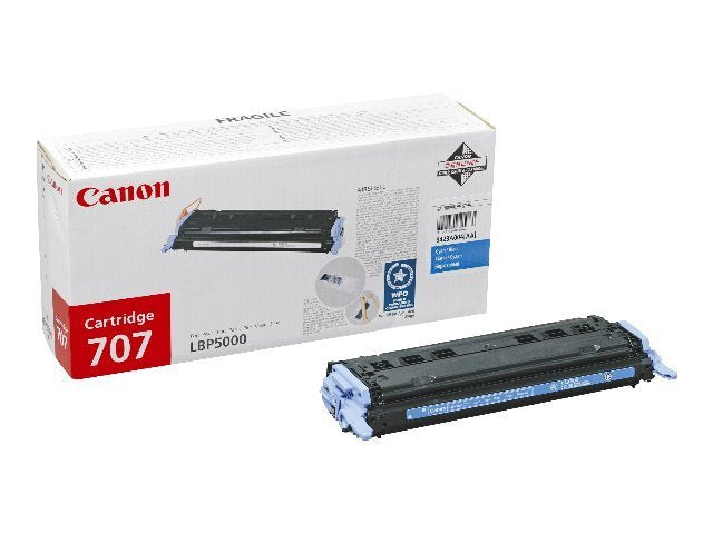 CANON 707 cartouche de toner cyan capacite standard 2.000 pages pack de 1