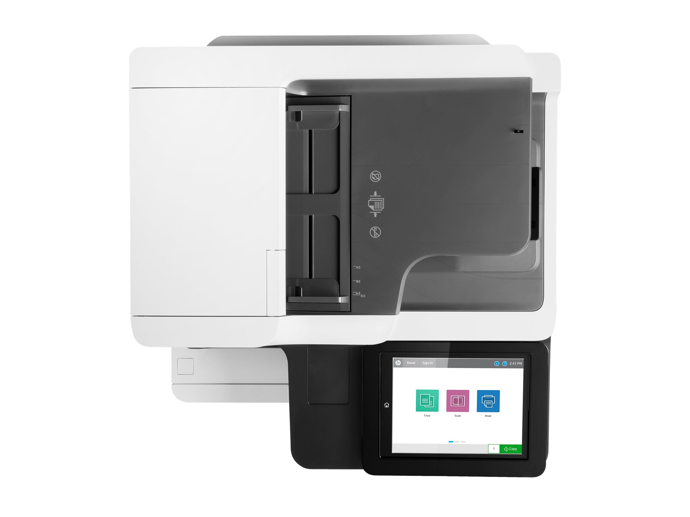 HP LaserJet Enterprise MFP M635h MFP Mono laser 216x864mm A4 61ppm Copy 61ppm Print 650sheets USB LAN