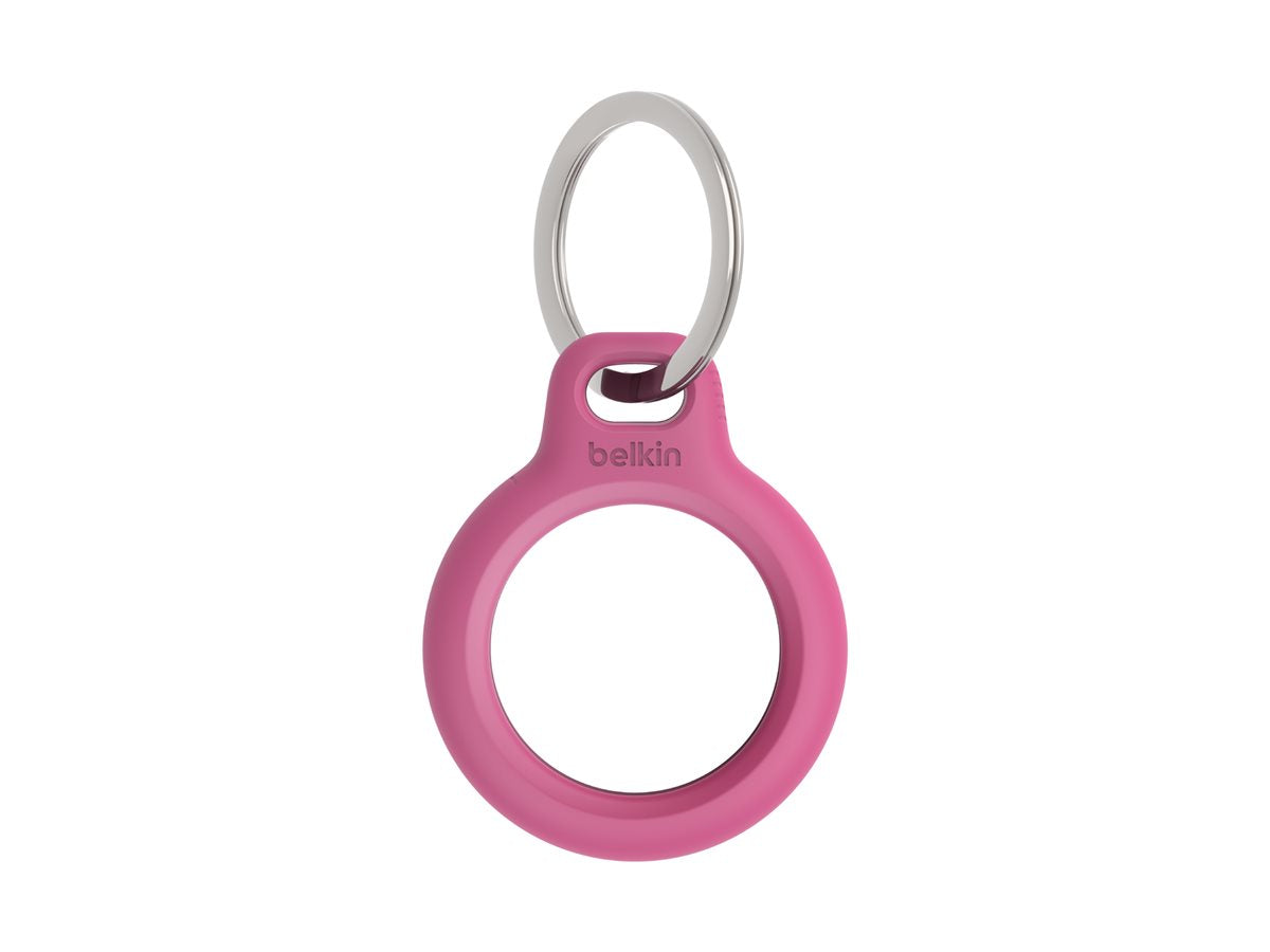 BELKIN Airtag Protection avec porte-clés Rose