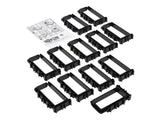 EATON TRIPPLITE Cable Management Rings for Rack Enclosures - Button Mount Small 2 x 4 in. 12 Pack