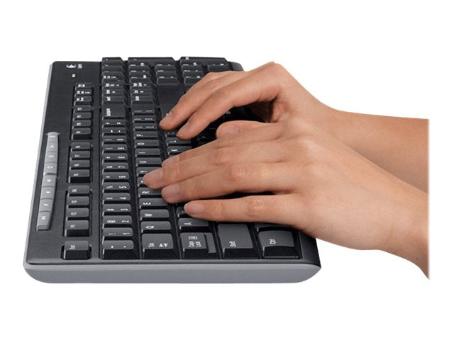 LOGITECH MK270 Wireless Combo Keyboard and mouse set wireless 2.4 GHz Nordic (PAN)