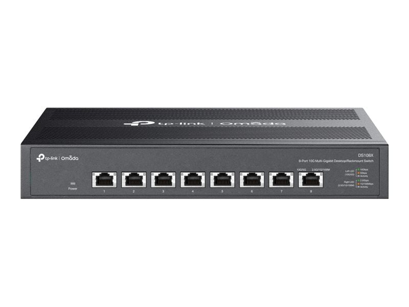 TP-LINK Omada 8-Port 10G Multi-Gigabit Desktop/Rackmount Switch