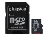 KINGSTON 64Go microSDXC Industrial C10 A1 pSLC Card + SD Adapter