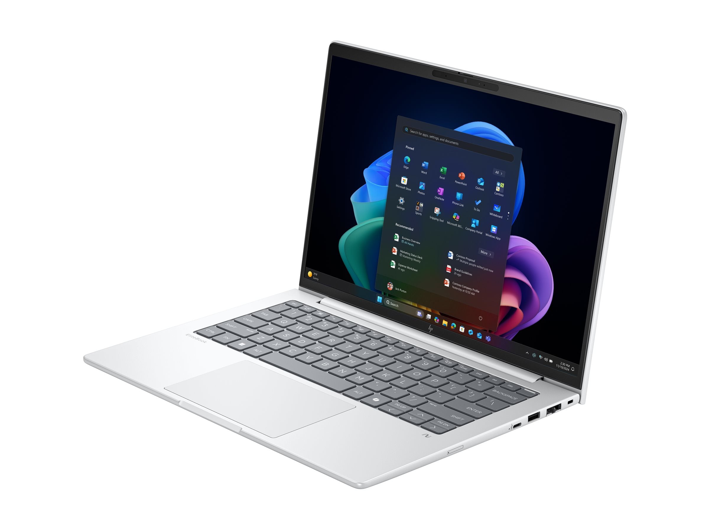 HP EliteBook 8 G1a IA Nouvelle génération AMD Ryzen AI 5 340 14p WUXGA 32Go 512Go SSD UMA W11P Copilot + PC 3/3/0